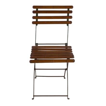 French Folding Café Chair CH1560636