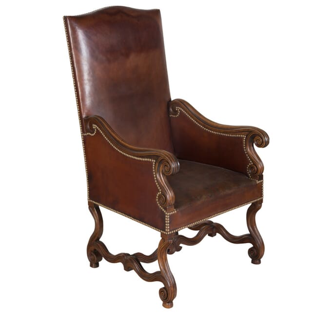 19th Century Louis XIV Revival Armchair