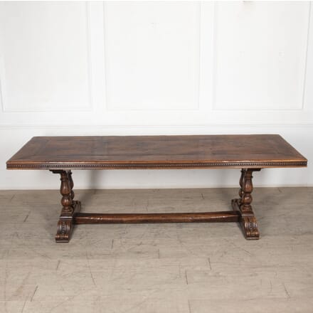 17th Century Style Walnut Refectory Table TD5227218
