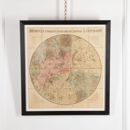 Circular London Map by Edward Mogg WD7033923