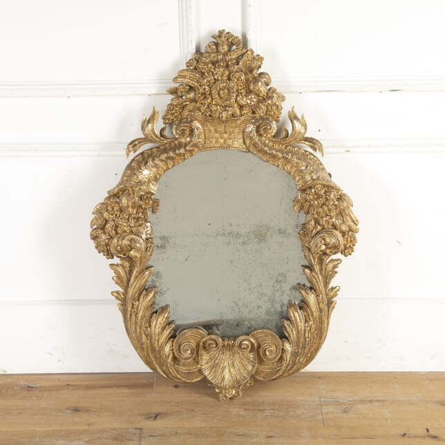 18th Century Ornate Gilt Mirror MI1015621