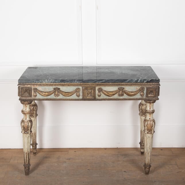 18th Century Decorated Italian Console Table CO3929696