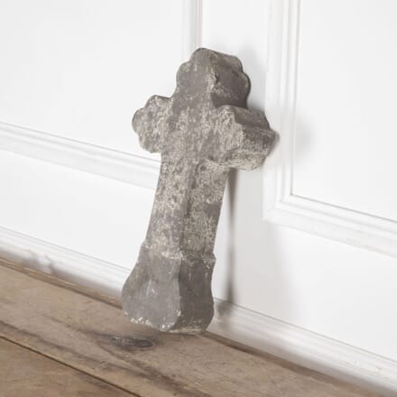 18th Century French Carved Stone Cross GA8033203