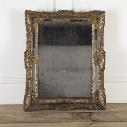 18th Century French Cushion Mirror MI8123486
