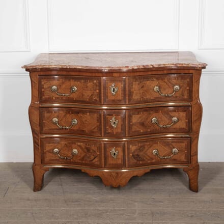 18th Century French Marble Top Commode CC5229221