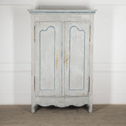 18th Century French Painted Armoire CU5024997