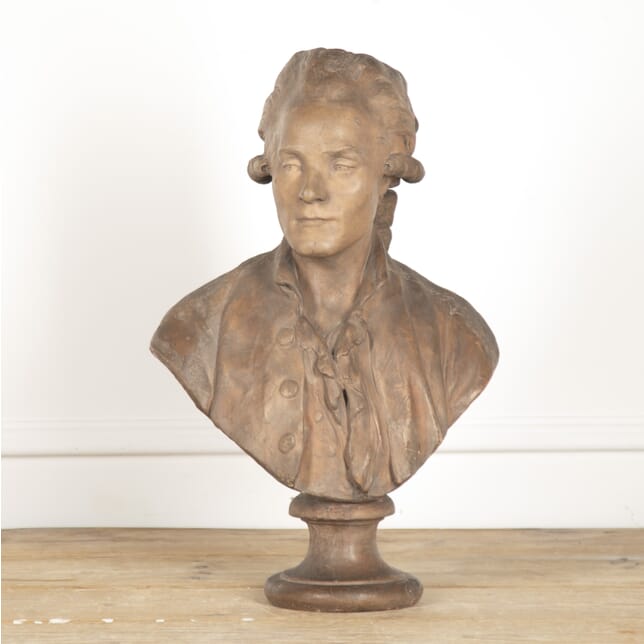 18th Century French Terracotta Bust of a Gentleman DA4121671