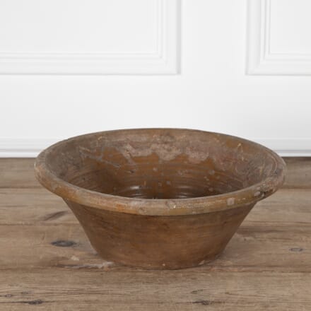 18th Century French Terracotta Pancheon Bowl DA3228816