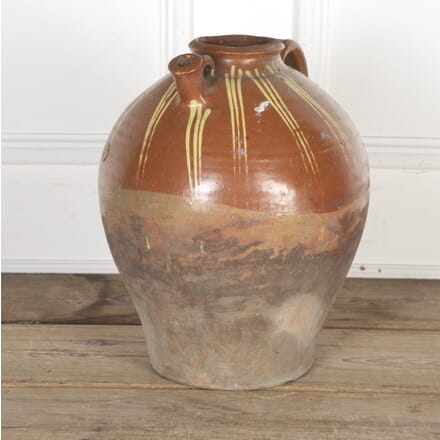 18th Century French Walnut Oil Jar DA9023348