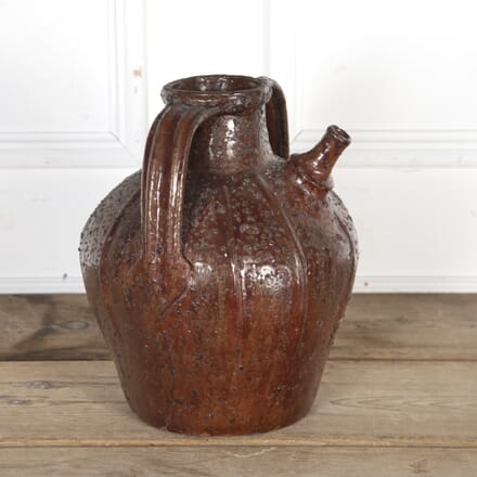 18th Century French Walnut Oil Jar DA9023328