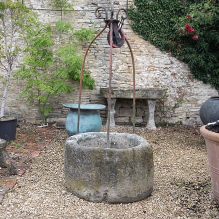 18th Century French Well with Overthrow GA1929088