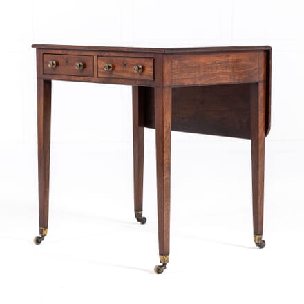 18th Century George III Mahogany Drop Flap Side Table CO0632719