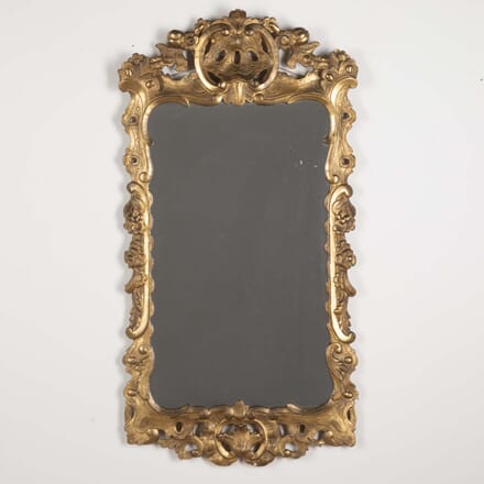 18th Century Irish Carved Giltwood Mirror MI0327704