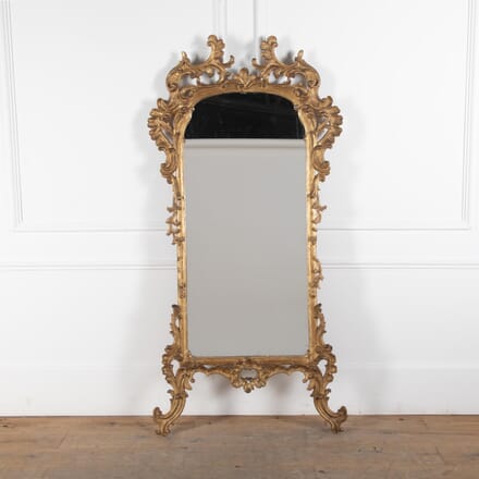 18th Century Italian Carved Giltwood Mirror MI3929707