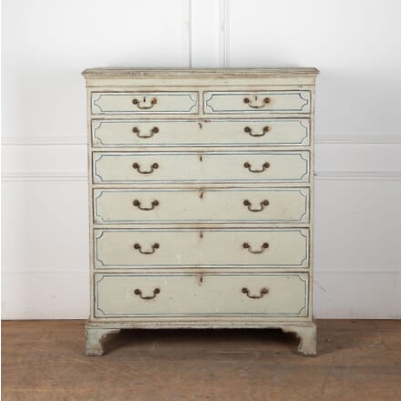 18th Century Large Painted Chest of Drawers CC8231280
