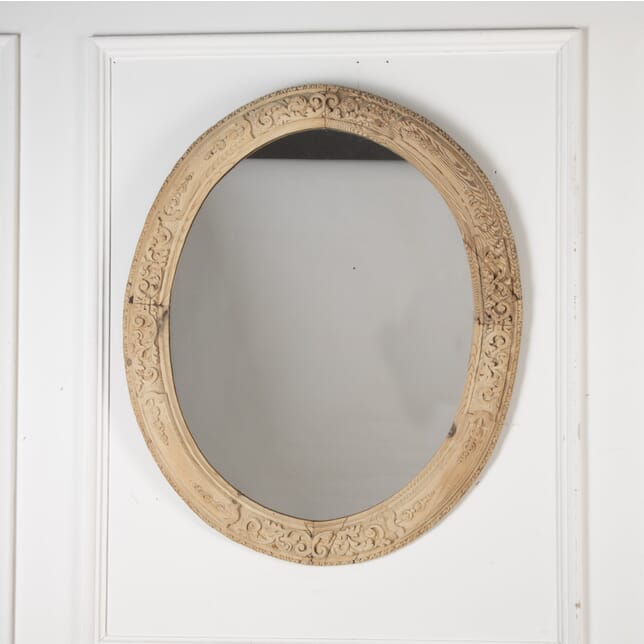 18th Century Louis XIV Oval Mirror MI3422805