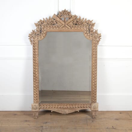 18th Century Louis XVI Bleached Walnut Mirror MI3422027
