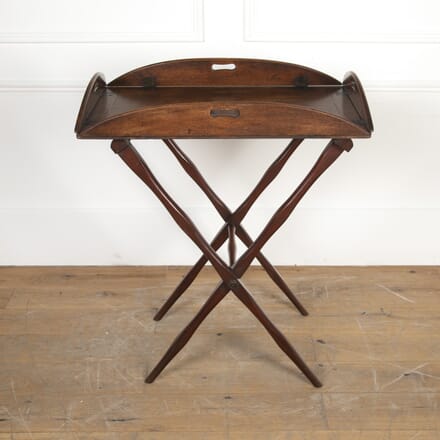 18th Century Mahogany Butlers Tray on Stand TC1021468