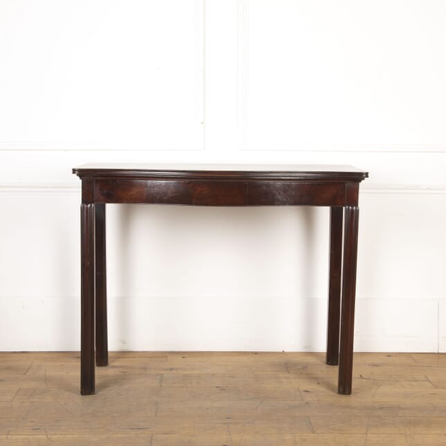18th Century Mahogany Serpentine Table CO0322467