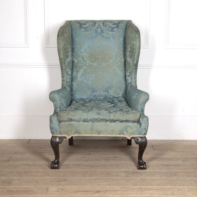 18th Century Mahogany Wing Chair CH0319802