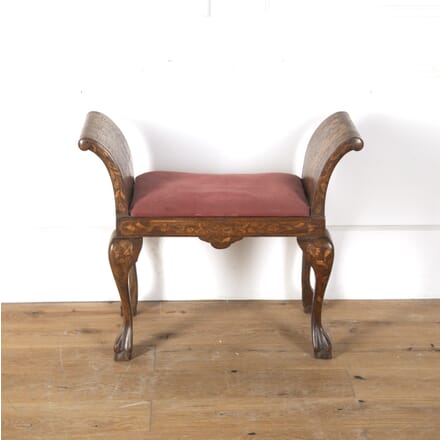 18th Century Marquetry Seat CH4755781