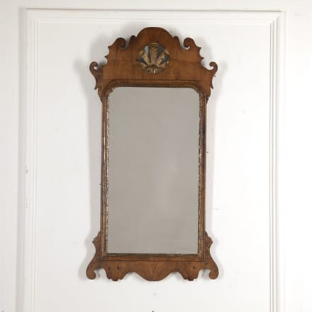 18th Century Walnut and Parcel Gilt Mirror MI2420112