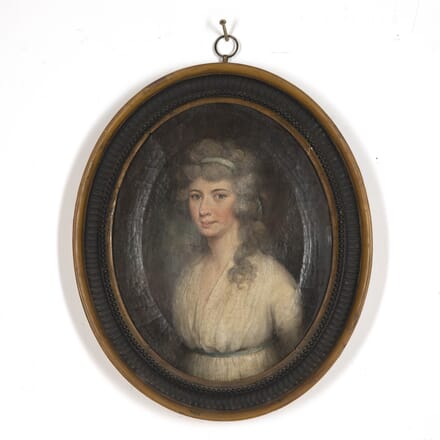 18th Century Oil on Canvas Portrait WD0918214