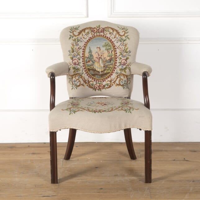18th Century Embroidered Armchair CH1055264
