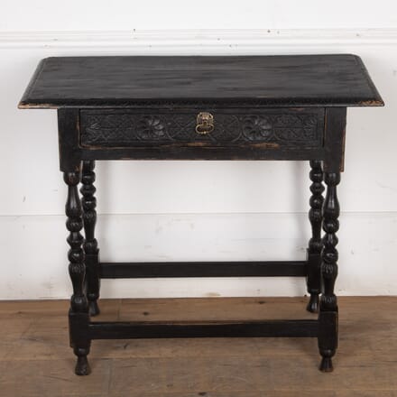 18th Century Painted Oak Side Table CO8525858