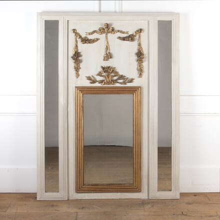 18th Century Reeded Mirror Panel MI7122317