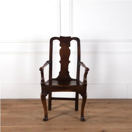 18th Century Rustic Walnut Armchair CH6810752