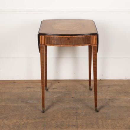 18th Century Satinwood and Hardwood George III Pembroke Table CO6330715