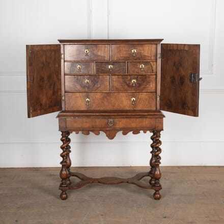 18th Century Small William and Mary Period Cabinet on Stand CA8032429