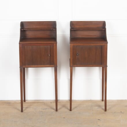 18th Century Tambour Fronted Bedside Cabinets BD1026560