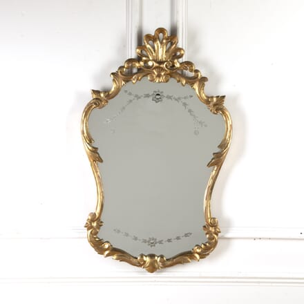 1960's Carved Wood and Gilded Mirror MI8518043