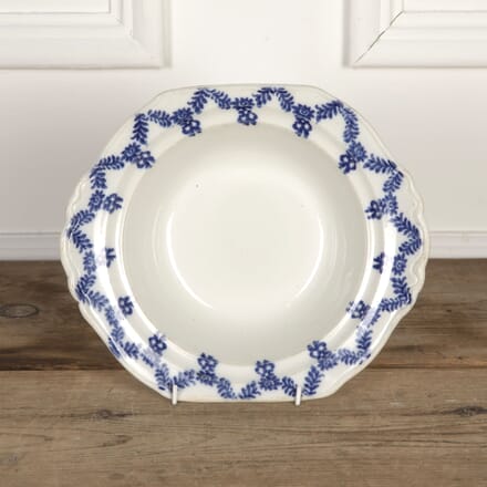 19th Century Blue and White Ceramic Serving Bowl DA9026607