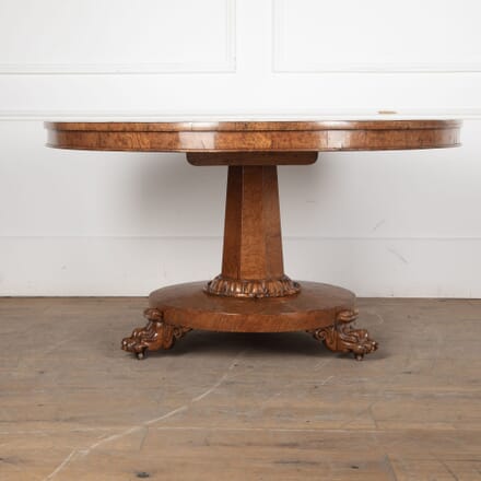 19th Century Burr Oak Centre Table TC0331816