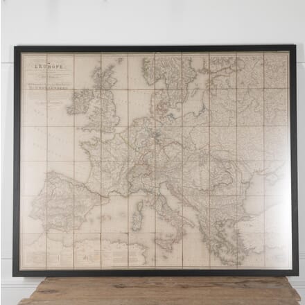 19th Century 'Carte de L'Europe' Map WD7029879