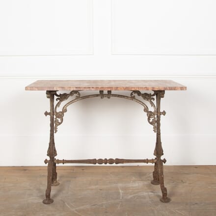 19th Century Cast Iron Bistro Table GA8128959