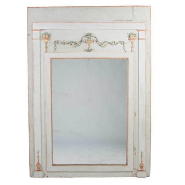 19th Century Chateau Panel Mirror