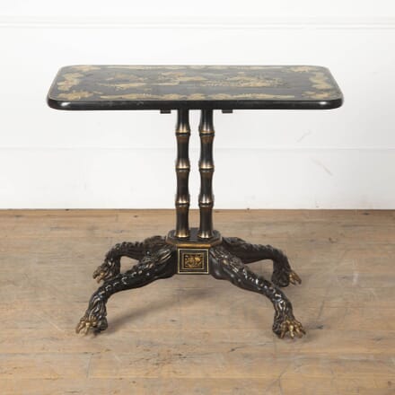 19th Century Chinese Export Lacquer Table TC2731612