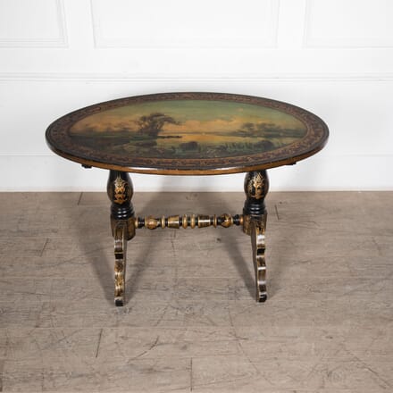 19th Century Chinoiserie Oval Table TC5227217