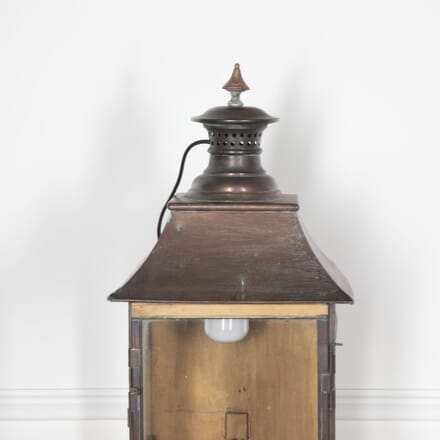 19th Century Copper Wall Lantern LL4531168