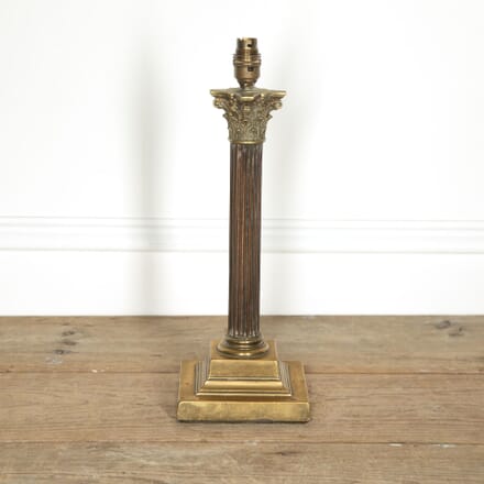 19th Century Corinthian Column Lamp LT0832270