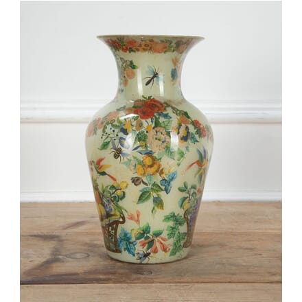 19th Century Decalcomania Vase DA0334500