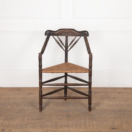 Late 19th Century Dutch Corner Chair CH5930636