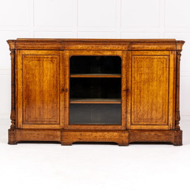 19th Century English Oak Side Cabinet BU0633834