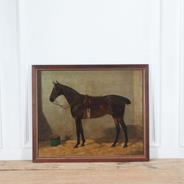 19th Century English Painting of a Horse 34190