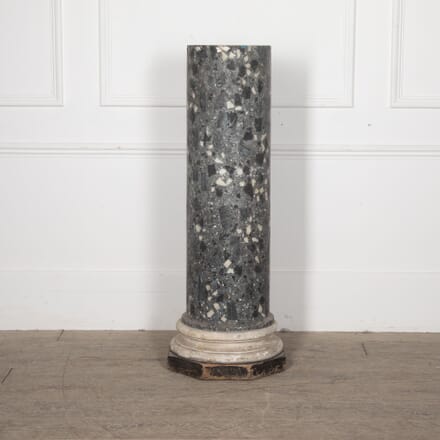 19th Century English Scagliola Pedestal column GA2830357