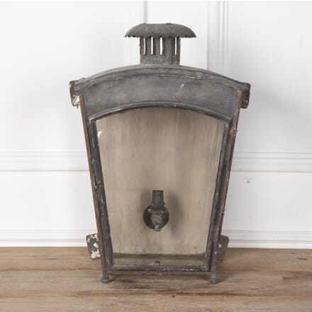 19th Century English Tin Wall Lantern LL3628520